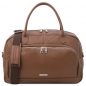 Preview: TL Voyager Reisetasche Leder Taupe Preview: TL Voyager Reisetasche Leder Taupe