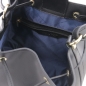 Preview: Beuteltasche "Minerva" Leder schwarz Interieur Preview: Beuteltasche "Minerva" Leder schwarz Interieur