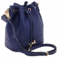 Preview: Beuteltasche aus Leder Seitenansicht Preview: Beuteltasche aus Leder Seitenansicht