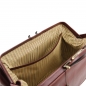 Preview: Tuscany Leather Doktortasche Bernini Leder braun Interieur Preview: Tuscany Leather Doktortasche Bernini Leder braun Interieur