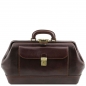 Preview: Tuscany Leather Doktortasche Bernini Leder dunkelbraun Preview: Tuscany Leather Doktortasche Bernini Leder dunkelbraun