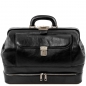 Preview: Doktortasche Leder Giotto schwarz Preview: Doktortasche Leder Giotto schwarz