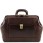 Preview: Leder-Doktortasche Leonardo dunkelbraun Preview: Leder-Doktortasche Leonardo dunkelbraun