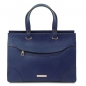 Preview: Handtasche aus Leder_blau_TL142079 Preview: Handtasche aus Leder_blau_TL142079