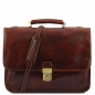 Preview: Leder Aktentasche Torino Braun Preview: Leder Aktentasche Torino Braun