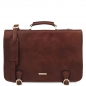 Preview: Leder Aktentasche Ancona braun Preview: Leder Aktentasche Ancona braun