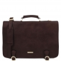 Preview: Leder Aktentasche Ancona dunkelbraun Preview: Leder Aktentasche Ancona dunkelbraun
