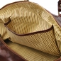 Preview: Exklusive TL Voyager Leder Reisetasche gross Interieur Preview: Exklusive TL Voyager Leder Reisetasche gross Interieur