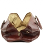 Preview: TL Voyager Leder Reisetasche geöffnet Preview: TL Voyager Leder Reisetasche geöffnet