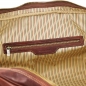 Preview: TL Voyager Leder Reisetasche Interieur Preview: TL Voyager Leder Reisetasche Interieur