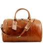 Preview: TL Voyager Leder Reisetasche Honig Preview: TL Voyager Leder Reisetasche Honig