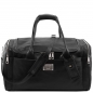 Preview: TL Voyager Leder-Reisetasche groß schwarz Preview: TL Voyager Leder-Reisetasche groß schwarz
