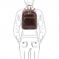 Mobile Preview: Tuscany Leather Leder-Rucksack Perth Outfit-1