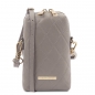 Preview: Tuscany Leather Mini-Tasche Steppdesign grau Preview: Tuscany Leather Mini-Tasche Steppdesign grau