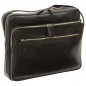 Preview: Old Angler Leder-Laptoptasche schwarz Preview: Old Angler Leder-Laptoptasche schwarz