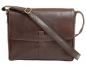 Preview: Old Angler Messenger-Bag mit Laptopfach dunkelbraun Preview: Old Angler Messenger-Bag mit Laptopfach dunkelbraun