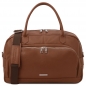 Preview: TL Voyager Reisetasche Leder Cognac Preview: TL Voyager Reisetasche Leder Cognac