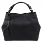Preview: Shopper aus Leder Ambrosia schwarz Preview: Shopper aus Leder Ambrosia schwarz