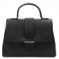 Preview: Tuscany Leather TL Bag Handtasche Leder Schwarz Preview: Tuscany Leather TL Bag Handtasche Leder Schwarz