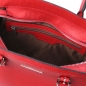 Mobile Preview: TL Bag Leder-Handtasche TL142147 Rot Interieur
