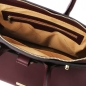 Preview: TL Bag Handtasche Leder Bordeaux Interieur-1 Preview: TL Bag Handtasche Leder Bordeaux Interieur-1