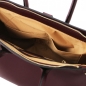 Preview: TL Bag Handtasche Leder Bordeaux Interieur Preview: TL Bag Handtasche Leder Bordeaux Interieur