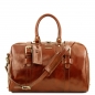 Preview: Kleine TL Voyager Leder Reisetasche Honig Preview: Kleine TL Voyager Leder Reisetasche Honig