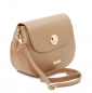 Preview: Schultertasche Fresia champagner Seitenansicht Preview: Schultertasche Fresia champagner Seitenansicht