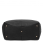 Preview: Tuscany Leather Shopping Bag Schwarz Boden Preview: Tuscany Leather Shopping Bag Schwarz Boden