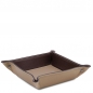 Preview: Tuscany Leather Lederschale Hell-Taupe Preview: Tuscany Leather Lederschale Hell-Taupe