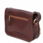 Preview: Tuscany Leather Schultertasche Leder braun Alessia Rückseite