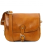 Mobile Preview: Tuscany Leather Schultertasche Leder gelb Alessia
