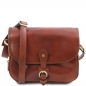 Preview: Tuscany Leather Schultertasche Leder honig Alessia