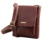 Preview: Tuscany Leather Leder Umhängetasche Jimmy Seitenansicht Preview: Tuscany Leather Leder Umhängetasche Jimmy Seitenansicht
