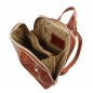 Preview: Leder Rucksack Manila Interieur Preview: Leder Rucksack Manila Interieur