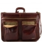 Preview: Leder Kleidersack Tahiti Fronttaschen Preview: Leder Kleidersack Tahiti Fronttaschen