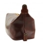Preview: Leder Kulturtasche Roxy Seite Preview: Leder Kulturtasche Roxy Seite
