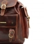 Preview: Leder Rucksack Pechino Detail Preview: Leder Rucksack Pechino Detail