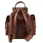 Preview: Leder Rucksack Pechino Rückseite Preview: Leder Rucksack Pechino Rückseite