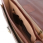 Preview: Leder Aktentasche Napoli Interieur Preview: Leder Aktentasche Napoli Interieur