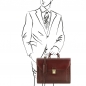 Preview: Leder Aktentasche Napoli Outfit Preview: Leder Aktentasche Napoli Outfit