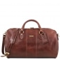Preview: Leder Reisetasche Lisbona gross Braun Preview: Leder Reisetasche Lisbona gross Braun