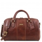 Preview: Leder Reisetasche Lisbona Braun Preview: Leder Reisetasche Lisbona Braun