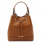 Mobile Preview: Tuscany Leather Bucket-Bag Minerva cognac
