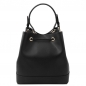 Mobile Preview: Tuscany Leather Bucket-Bag Minerva schwarz Rückseite