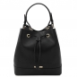 Preview: Tuscany Leather Bucket-Bag Minerva schwarz Preview: Tuscany Leather Bucket-Bag Minerva schwarz
