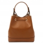 Mobile Preview: Tuscany Leather Bucket-Bag Minerva Rückseite