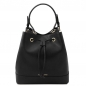 Preview: Tuscany Leather Bucket-Bag Minerva schwarz