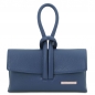 Preview: Tuscany Leather Clutch Leder blau Preview: Tuscany Leather Clutch Leder blau