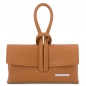 Mobile Preview: Tuscany Leather Clutch Leder cognac